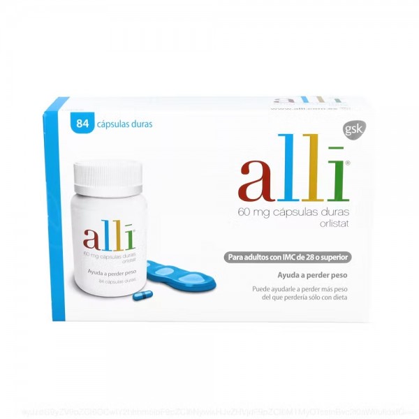 ALLI 60 mg CAPSULAS DURAS, 84 capsulas