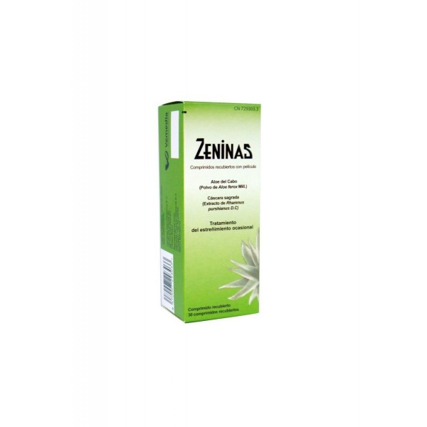 ZENINAS COMPRIMIDOS RECUBIERTOS CON PELICULA, 30 comprimidos