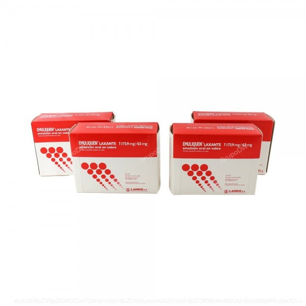 EMULIQUEN LAXANTE 7.173,9 mg/4,5 mg EMULSION ORAL EN SOBRES