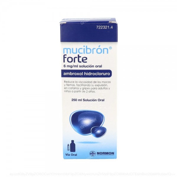 MUCIBRON FORTE 6 mg/ml SOLUCION ORAL