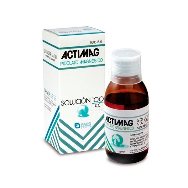 ACTIMAG 400 mg/ml SOLUCION ORAL, 1 frasco de 100 ml