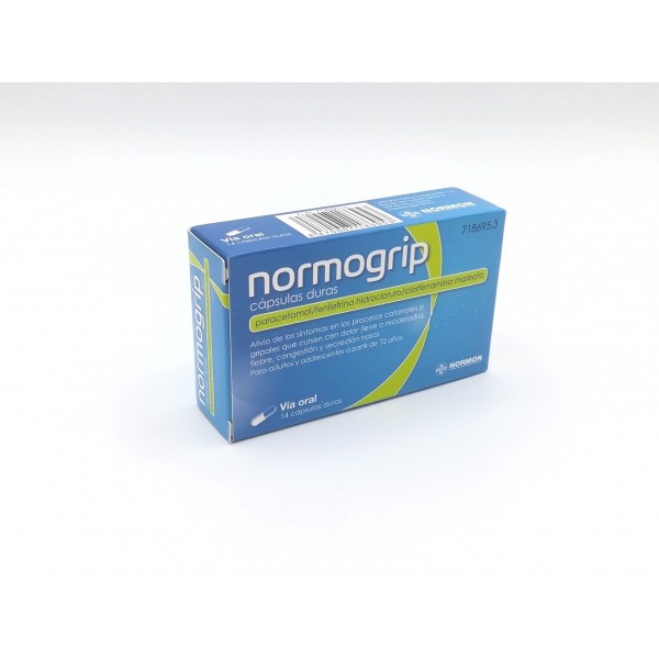 NORMOGRIP CAPSULAS DURAS