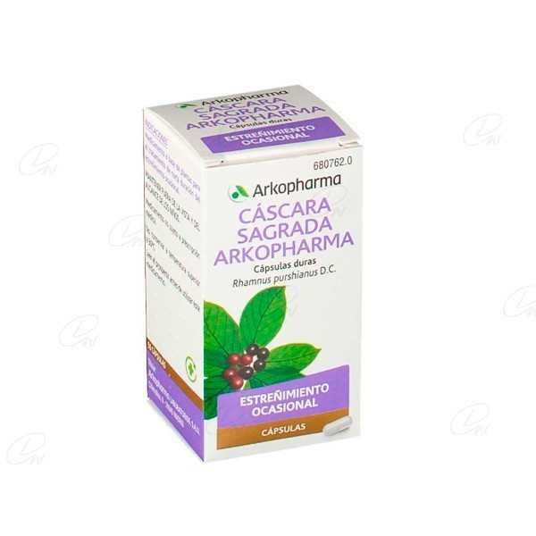 CASCARA SAGRADA ARKOPHARMA CAPSULAS DURAS, 50 capsulas