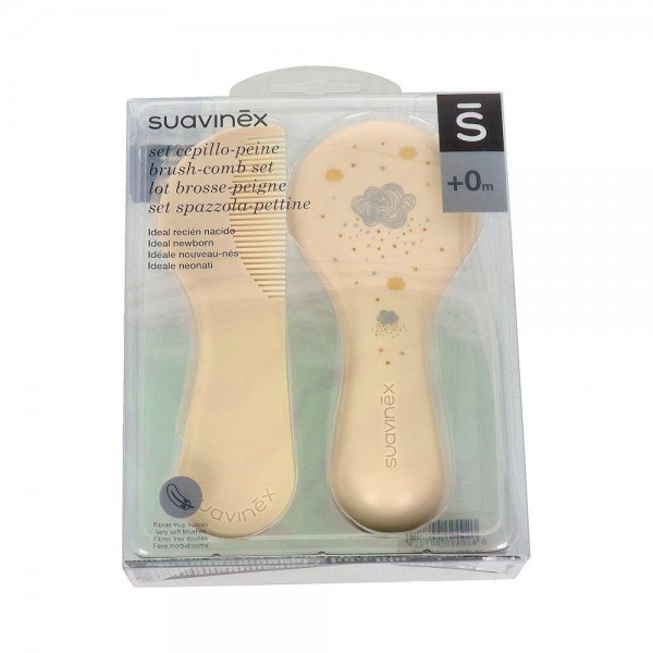 Set Suavinex Cepillo Y Peine Blanco