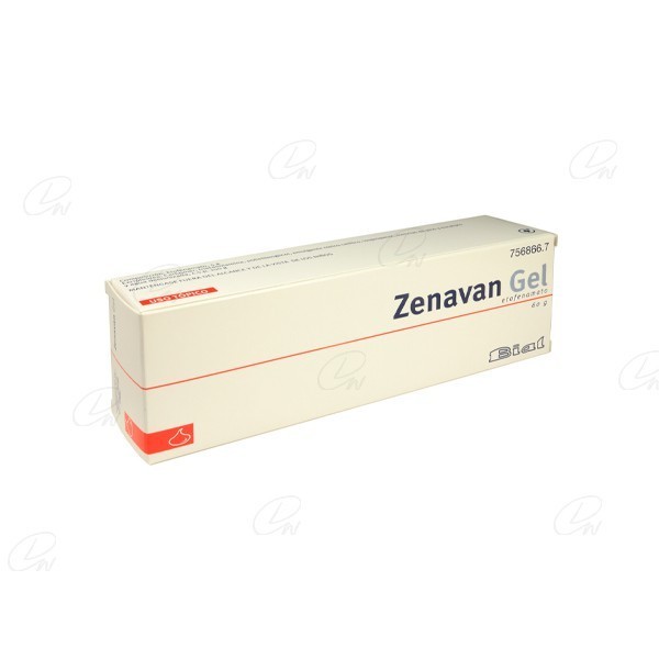 ZENAVAN 50 mg/g GEL, 1 tubo de 60 g