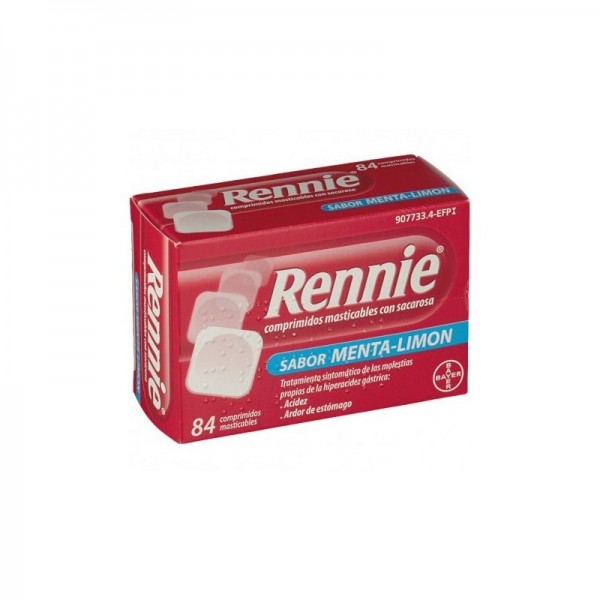 RENNIE 680 mg/80 mg COMPRIMIDOS MASTICABLES CON SACAROSA,...