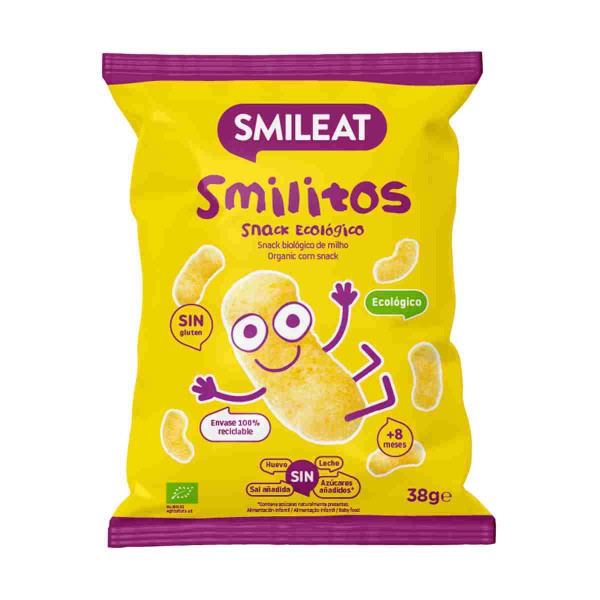 SMILITOS SNACK ECO SMILEAT 1 BOLSA 38 G