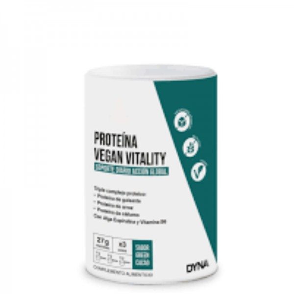 FOT DYNA PROTEINA VEGAN VITALITY GREEN CACAO 260G