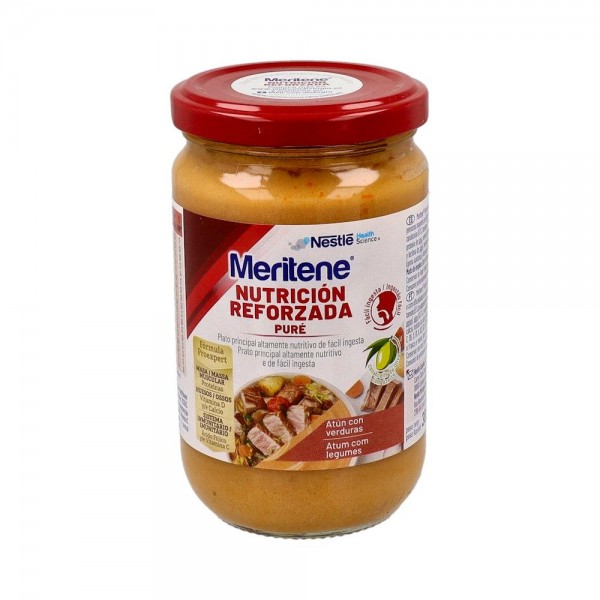 Meritene Pure Atun Verduras 300 G Tarro
