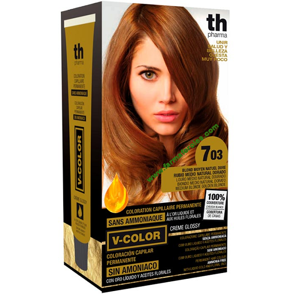 TH PHARMA TINTE Nº 7.03 SIN AMONIACO
