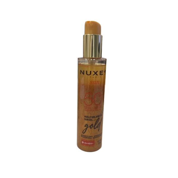 nuxe sun aceite bronceador gold spf50 150ml