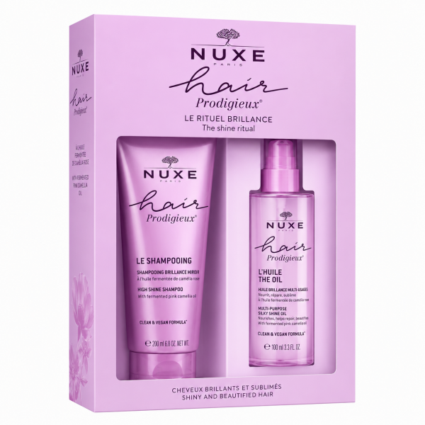 NUXE HAIR PRODIGIEUSE PACK CHAMPU+HUILE