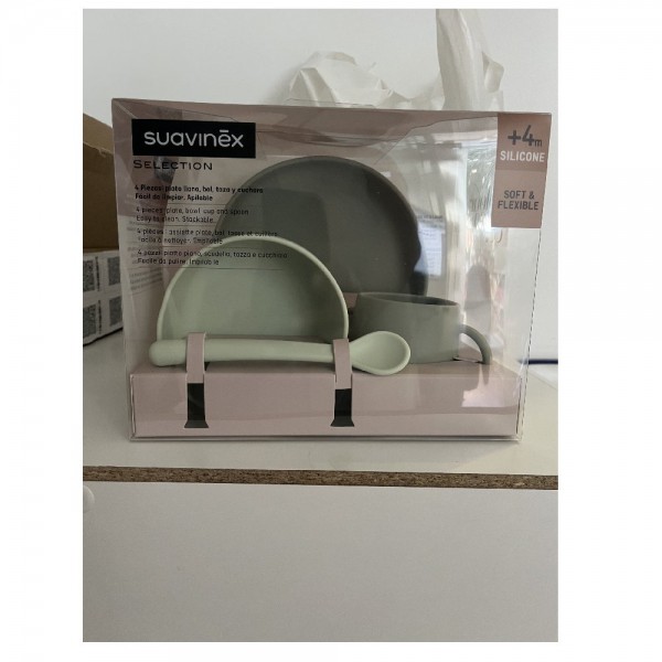 VAJILLA INFANTIL SILICONA SUAVINEX 1 UNIDAD INTE 2