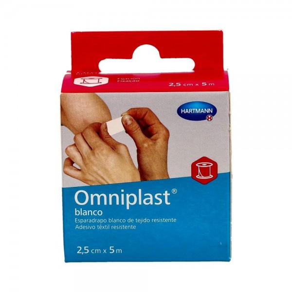 ESPARADRAPO OMNIPLAST BLC 5X2,50
