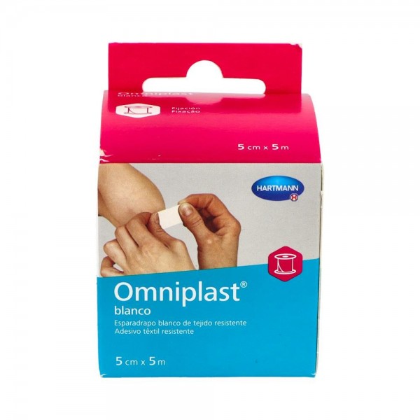 ESPARADRAPO OMNIPLAST BLC 5MX5CM