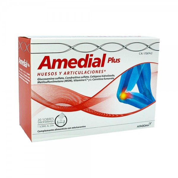 AMEDIAL PLUS 20 SAC. 5MG