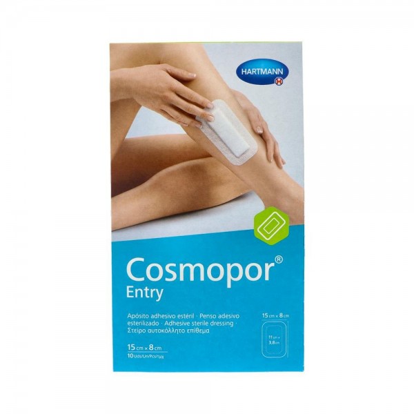 COSMOPOR ENTRY 15X8 CM 10 U APOSITO EST