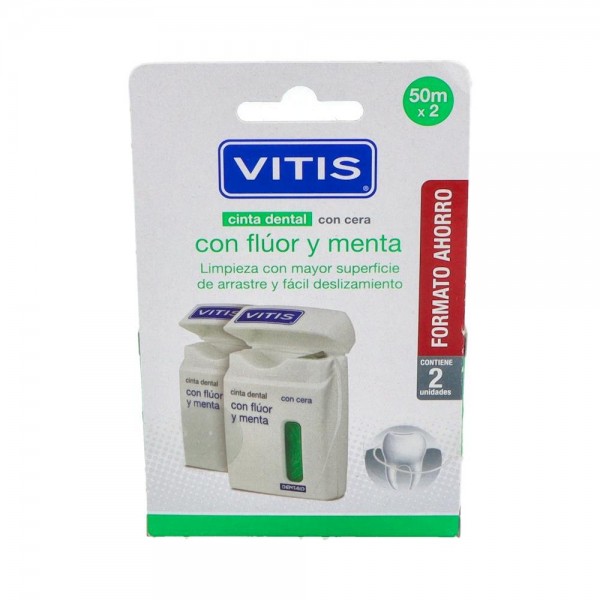 Vitis Pack Vitis Cinta Fluor/Menta 2X50M-V3C