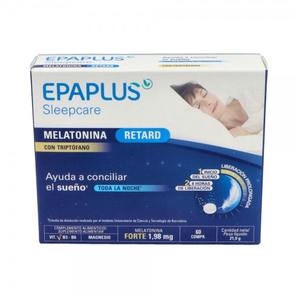 EPAPLUS MELATONINA 1,98 MG TRIPTOFANO FORTE+ RETARD 60 COMP