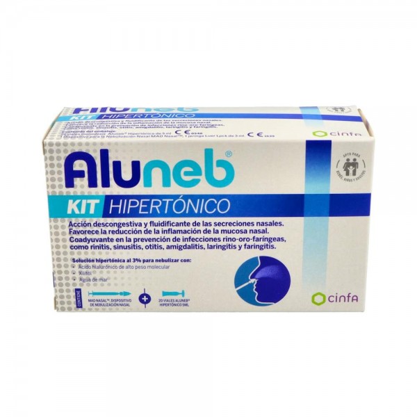 ALUNEB KIT HIPERTONICO 20 VIALES 5ML