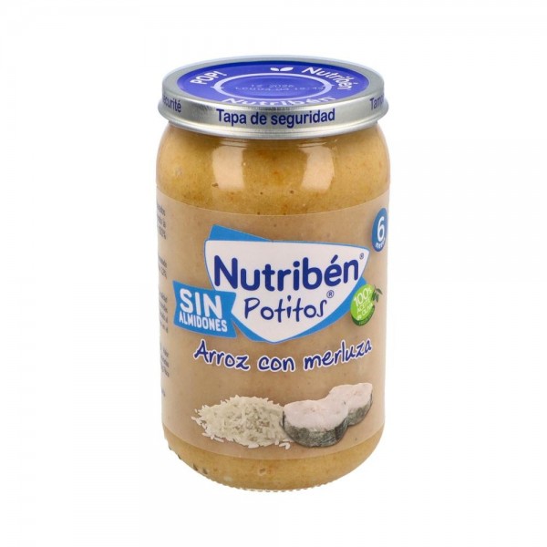 Nutriben Potito Suprema Merluza Arroz 235 G +6 M