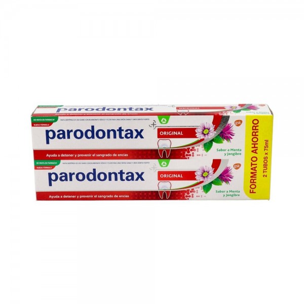 DUPLO PARODONTAX HERBAL ORIGINAL 2 X 75ML