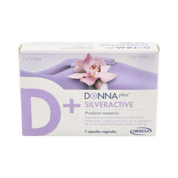 DONNAPLUS SILVERACTIVE 7 CAPS VAGINAL