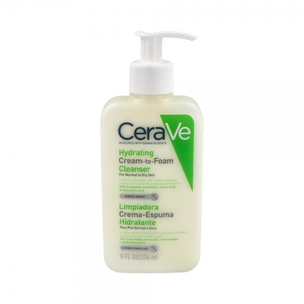 CERAVE CREMA-ESPUMA HIDRATANTE 236 ML