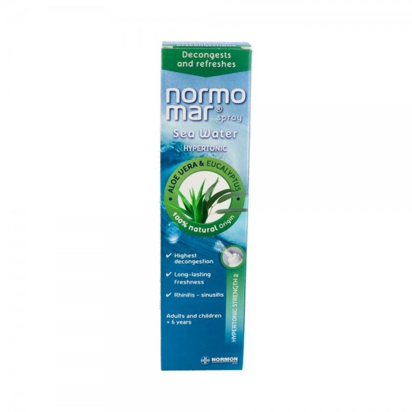 Normomar Spray Nasal Descong. Aloe Eucalip 120Ml