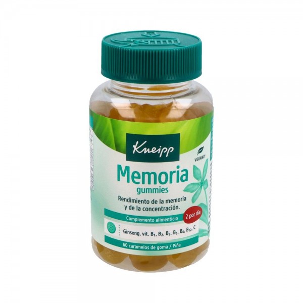 Kneipp Memoria 60 Gummies Piña