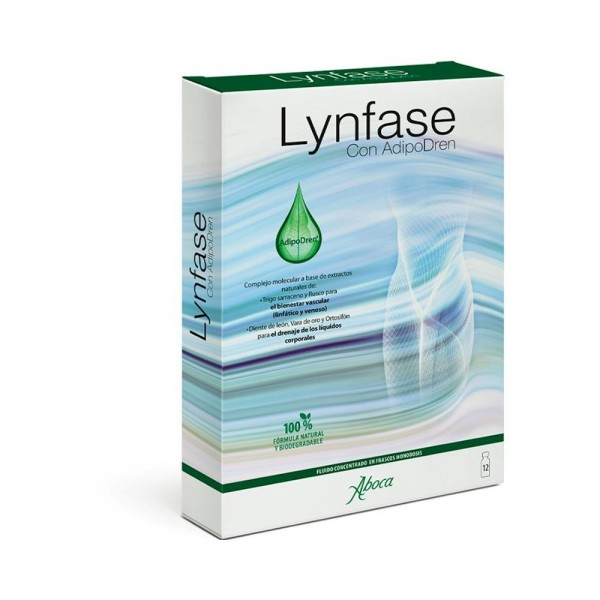 LYNFASE FLUIDO 12 FRASCOS MONODOSIS