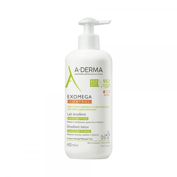 EXOMEGA CONTROL LECHE EMOLIENTE CORP PIEL ATOPICA 400 ML